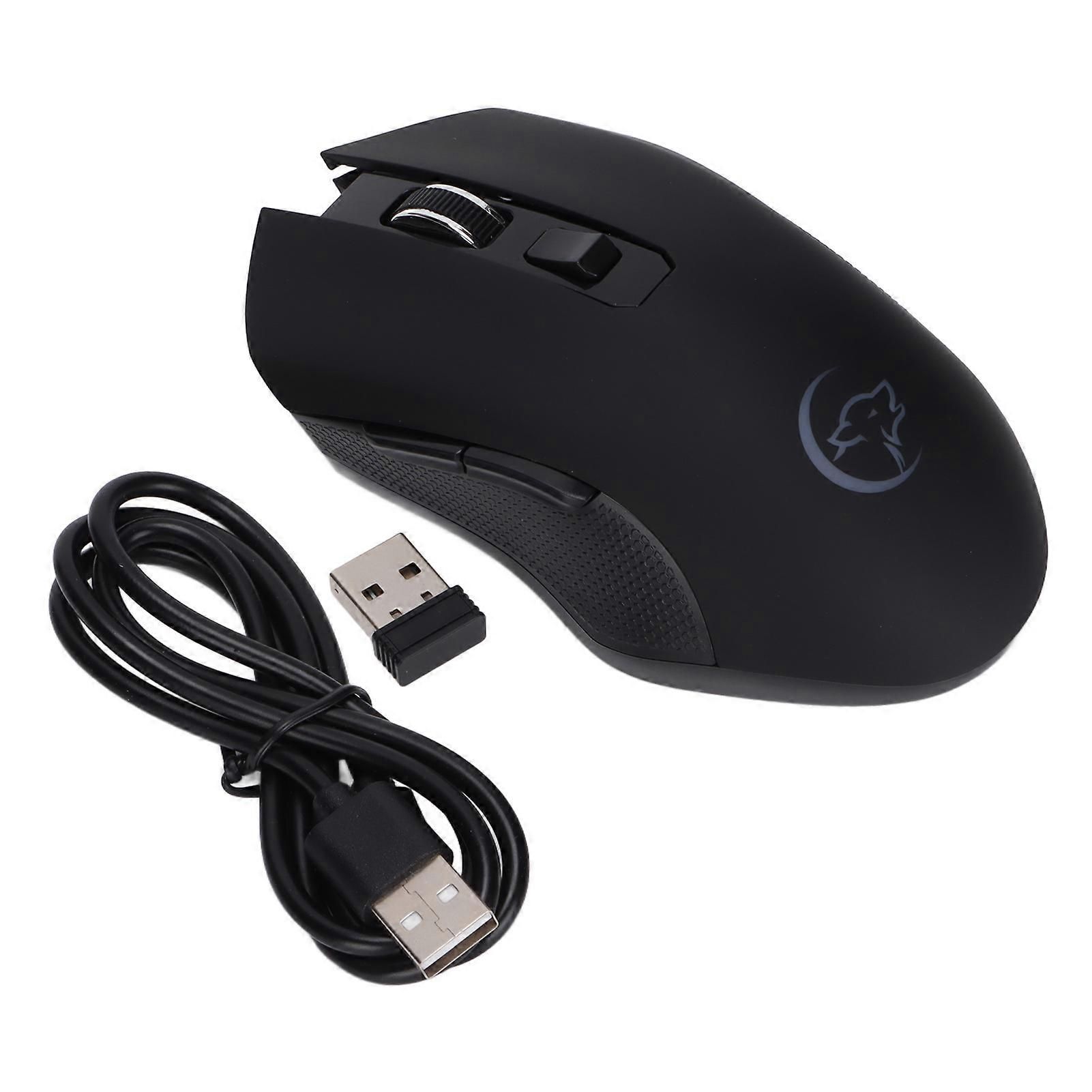 Souris sans fil Souris USB muette rechargeables Connexion ergonomique 2,4 GHz Fournitures informatiques