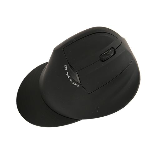 Souris sans fil verticale avec base souris optique sans fil ergonomique 1600DPI pour le travail quotidien de jeu