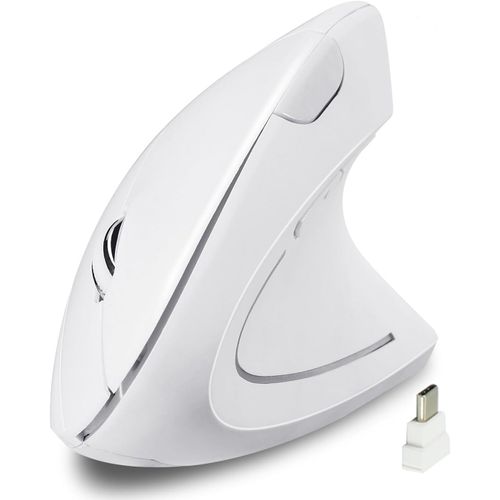Souris Sans Fil Verticale De Type CSouris Sans Fil Usb C 2.4G Ergonomique Pour Macbook, Ordinateurs, Ordinateurs Portables Et Tous Les Appareils De Type C (Black)