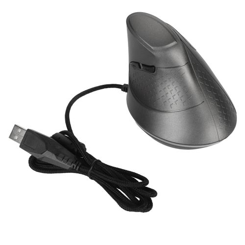 Souris verticale 7 boutons programmables RVB 11 modes dclairage DPI rglable Souris verticale ergonomique filaire pour joueur de jeu gris