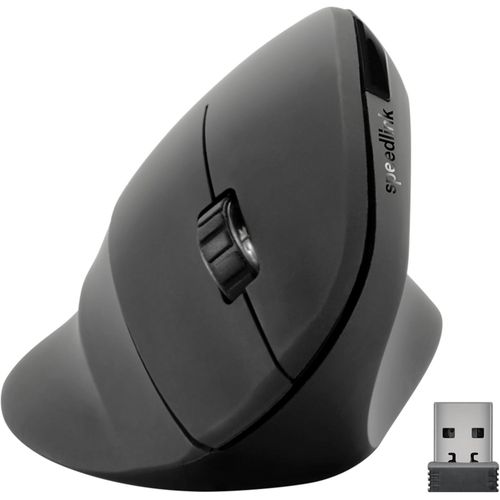 Souris Verticale Ergonomique  sans Fil, Forme Ergonomique, Verticale, Noire