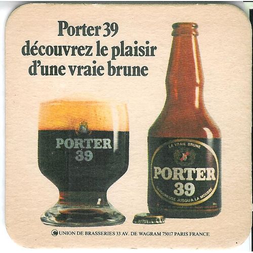 Sous-Bock Porter 39