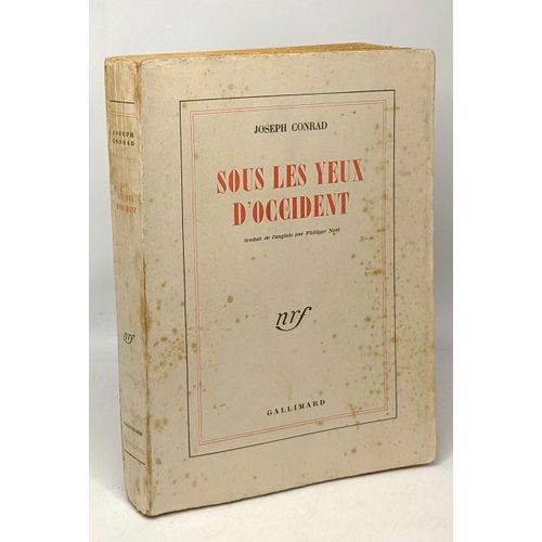 Sous Les Yeux D'occident   de joseph conrad  Format Broch 