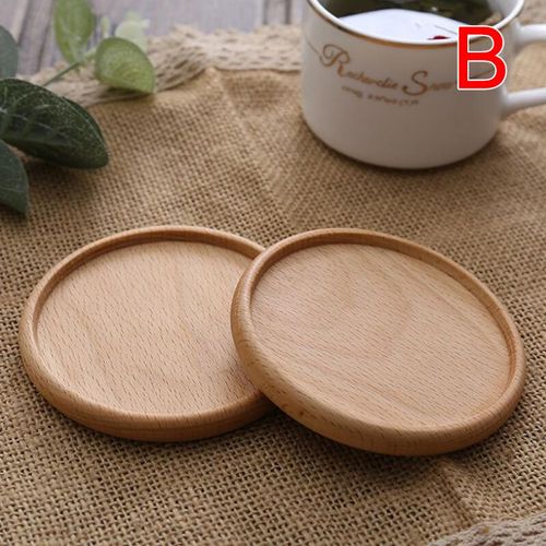 Sous-Verres En Bois Durables, Napperons Ronds Rsistants  La Chaleur, Tapis Pour Boissons, Table, Th, Caf, Tapis Isolant Antidrapant