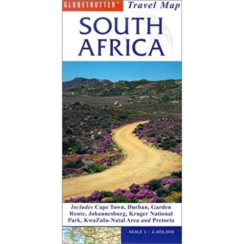 South Africa Travel Map (Globetrotter Maps)   de Globetrotter  Format Broch 