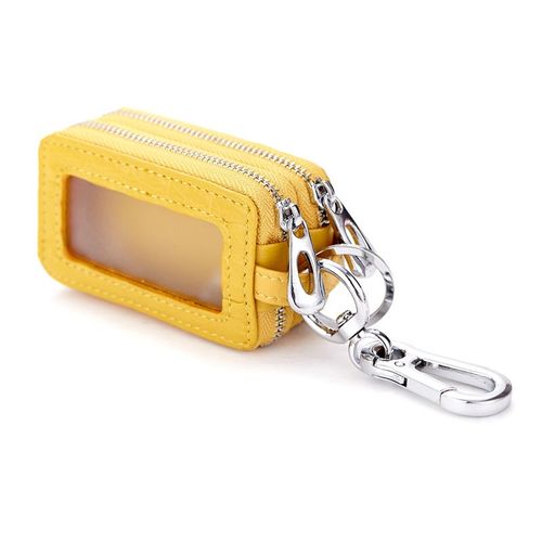 South Goose-Porte-Cls De Voiture En Cuir Vritable Pour Hommes Et Femmes,Sac De Gardien Unisexe,Motif Crocodile,Double Fermeture clair,Prdire Evaluwomen,Mignon 007