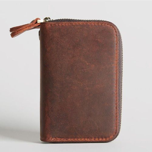 South Goose-Porte-Cls En Cuir Vritable Pour Hommes Et Femmes,tui  Cls De Voiture Rtro,Peau De Vache,Double Fermeture clair,Html Evalucoin Powders,007 Keeper