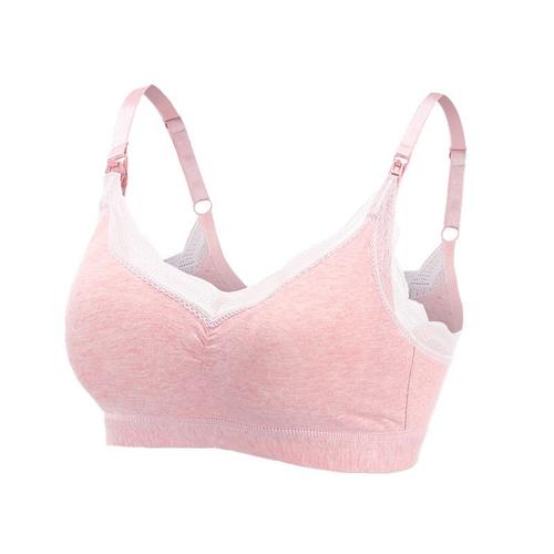 Soutien-Gorge D'allaitement En Coton Non Cbl,Sous-Vtements Pour Femmes Enceintes,Ajustable,Grande Taille