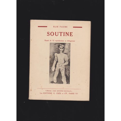 Soutine   de elie faure 