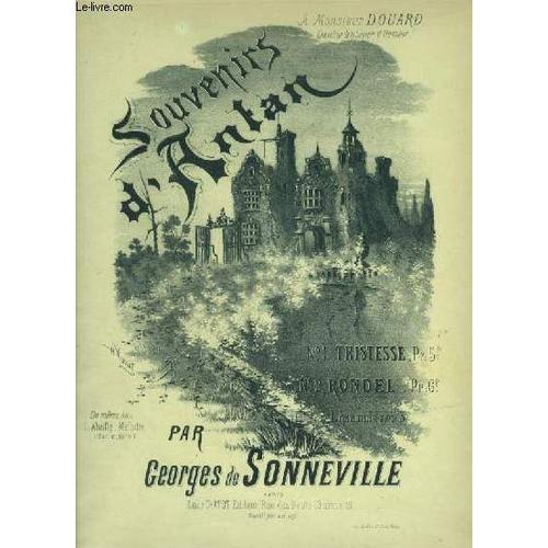 Souvenirs D'antan - Tristesse + Rondel -   de SONNEVILLE GEORGES (DE)