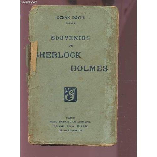 Souvenirs De Sherlock Holmes.   de arthur conan doyle