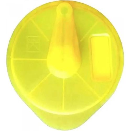 SPARES2GO Disque de nettoyage pour machine  caf Bosch Tassimo Vivy 2 TAS12 TAS14 Jaune 17001490
