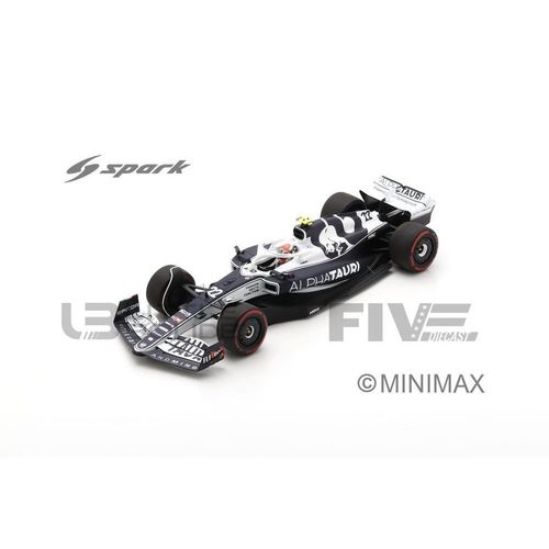 Spark 1/18 - 18s757 - Alpha Tauri At03 - Bahrain Gp 2022 (Y. Tsunoda)