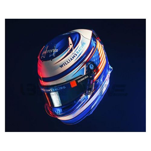 Spark 1/5 5hf112 Casque Logan Sargeant - Williams Racing 2023 Diecast Modelcar