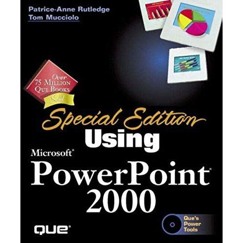 Special Edition Using Microsoft Powerpoint 2000   de Laurie Ulrich  Format Broch 