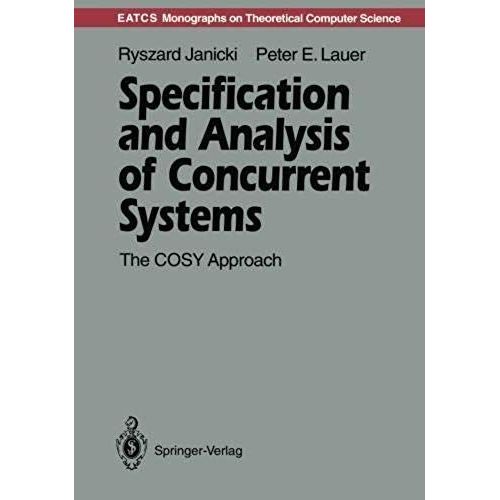 Specification And Analysis Of Concurrent Systems    Format Broch 
