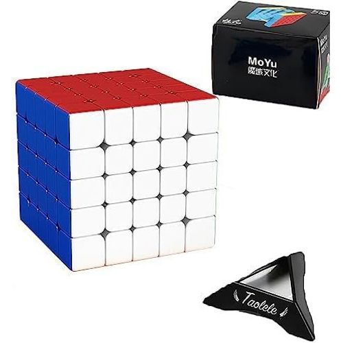 Speed Cube, Meilong M 5x5 Magic Cube Magntique Durable et Flexible Puzzle Cube Casse-tte pour Passionns de Speed Cube