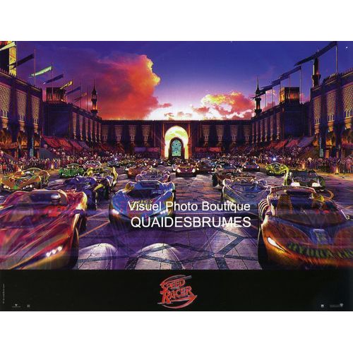 Speed Racer : Jeu De 8 Photos D'exploitation Cinmatographique - Format 21x27.5 Cm - De Andy Et Lana (Larry) Wachowski Avec Emile Hirsch, Matthew Fox, Christina Ricci, Ariel Winter, Scott Porter 2008