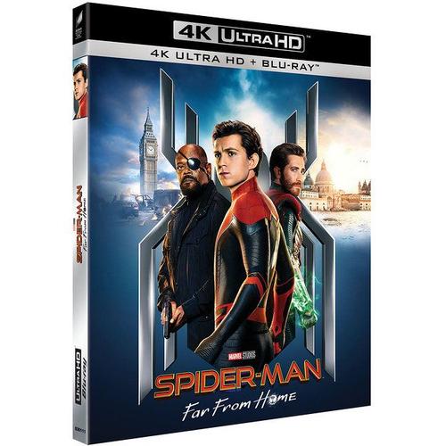 Spider-Man : Far From Home - 4k Ultra Hd + Blu-Ray de Jon Watts