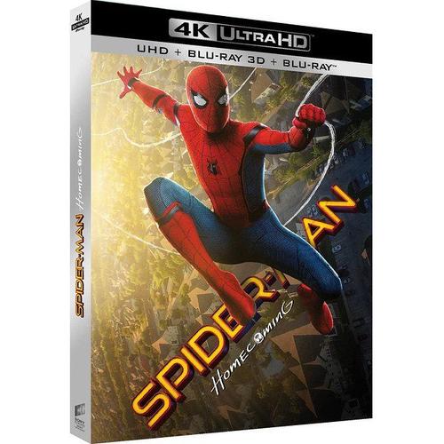 Spider-Man : Homecoming - 4k Ultra Hd + Blu-Ray 3d + Blu-Ray de Jon Watts