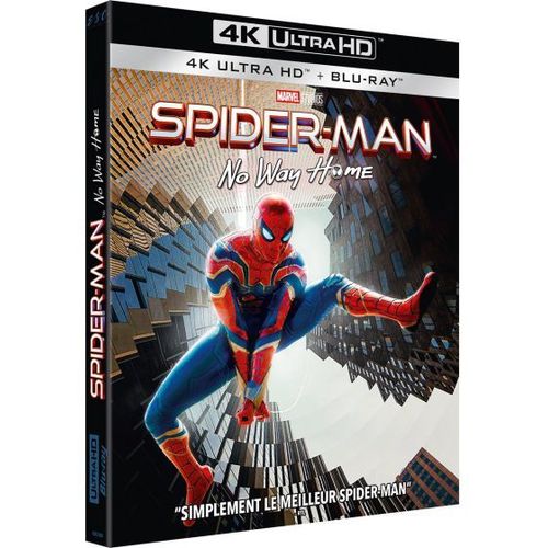 Spider-Man : No Way Home - 4k Ultra Hd + Blu-Ray de Jon Watts