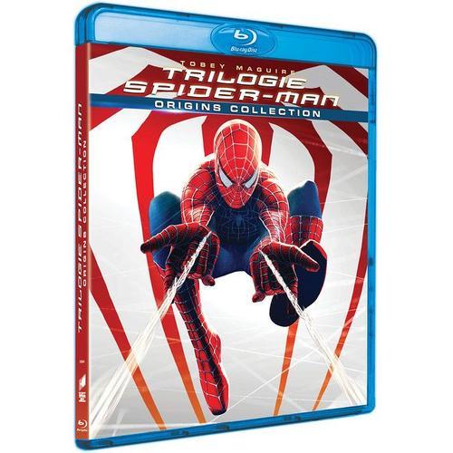 Trilogie Spider-Man : Spider-Man + Spider-Man 2 + Spider-Man 3 - Collection Origines - Blu-Ray de Sam Raimi