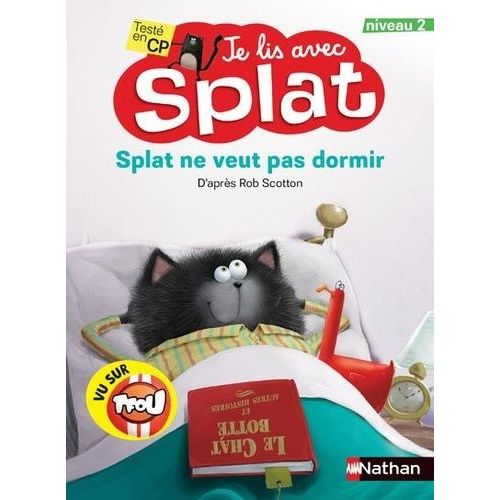 Splat Ne Veut Pas Dormir    Format Poche 