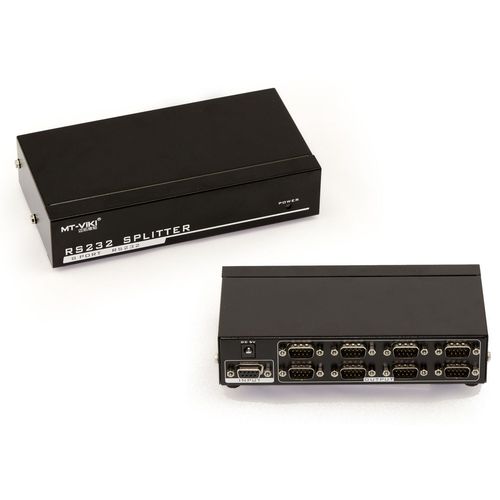 Splitter Srie RS232 / 1 vers 8 Ports COM - Duplique Un Signal RS-232 en 8 signaux identiques