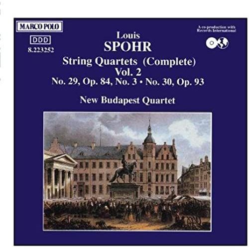 Spohr: String Quartets Nos. 29 And 30 (Complete String Quartets Vol. 2) - Unknown