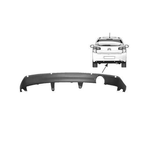 Spoiler Inferieur <13 Sans Park Assist. Pour Citroen C3