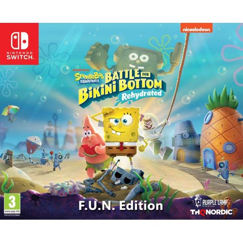 Spongebob Squarepants: Battle For Bikini Bottom - Rehydrated - F.U.N Edition Switch