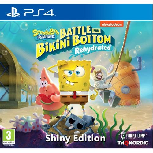 Spongebob Squarepants: Battle For Bikini Bottom - Rehydrated - Shiny Edition Ps4
