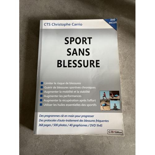 Sport Sans Blessure   de Christophe Carrrio 