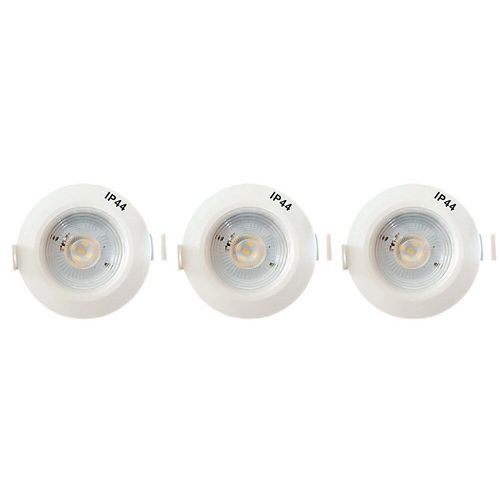Spot 2 T?Tes Gu10 50w 2700k Carr? Orientable Noir Ip20
