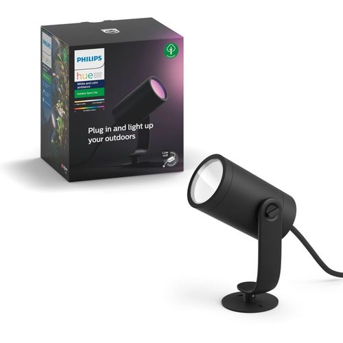 Spot De Jardin  Led, Set De Base Philips Lighting Hue Lily 1742830p7 Led Intgre 8 W Rvbb