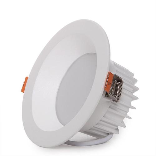 Spot Led Circulaire Downlight 9w 842lm 3000k Anti-blouissant Ugr19 40 000h [Ho-Dl-Ad-9w-Ww]