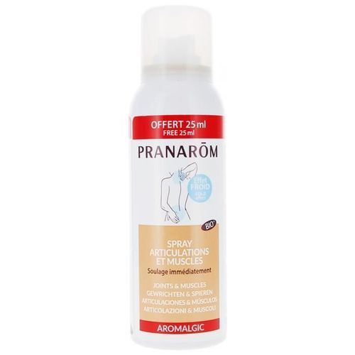 Spray Articulations Et Muscles Bio - Pranarm - Aromalgic - Sans Parabne - 100 Ml
