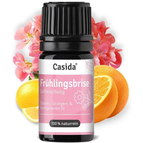 Spring Breeze Fragrance Blend With Lemon Oil,Orange Oil & Rose Geranium Oil-For A Sense Of Purity & Restore-5ml-100% Natural Essential Oils