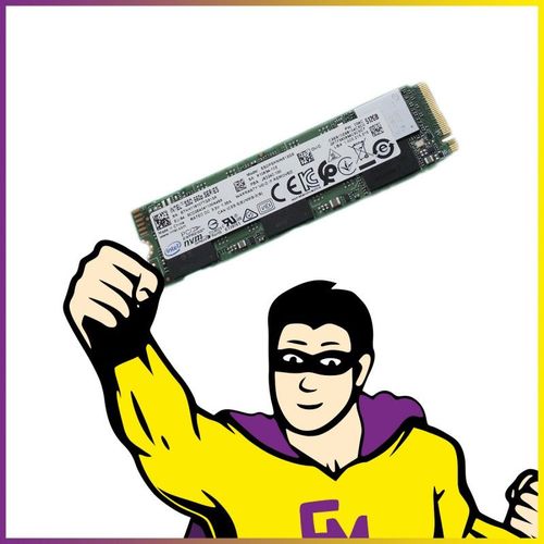 SSD NVMe M.2 2280 512Go Intel 660P SERIES SSDPEKNW512G8H P/N L33592