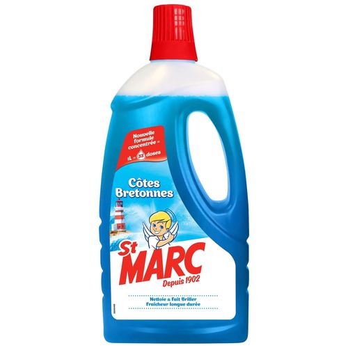 St Marc Liquide Multi-Usages Ctes Bretonnes - Nouvelle Formule Concentre 1l