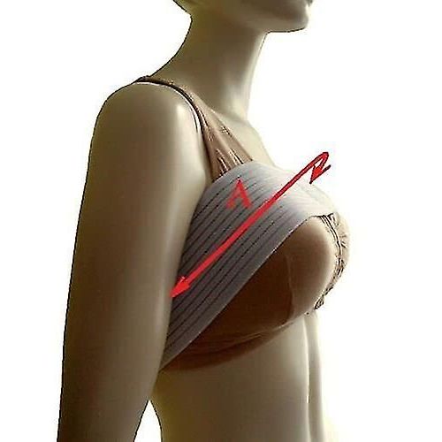 Stabilisateur DImplant Mammaire Post-Opratoire Et Bande De Soutien De Compression Thoracique, Bandage De Sangle DAugmentation Et De Rduction Mammaires, Taille Unique, Blanc