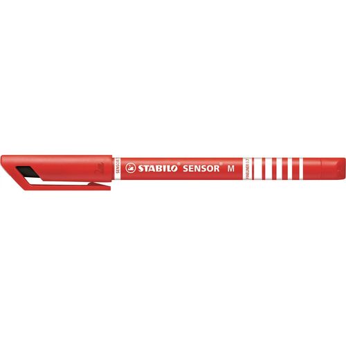 Stabilo Feutre  Pointe Fine Sensor M, Trac: 0,7 Mm, Rouge