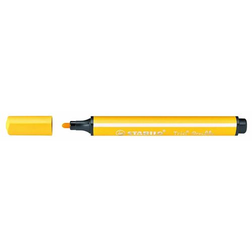 Stabilo Feutre Coloriage Trio Scribbi Triangulaire Pointe Large Jaune