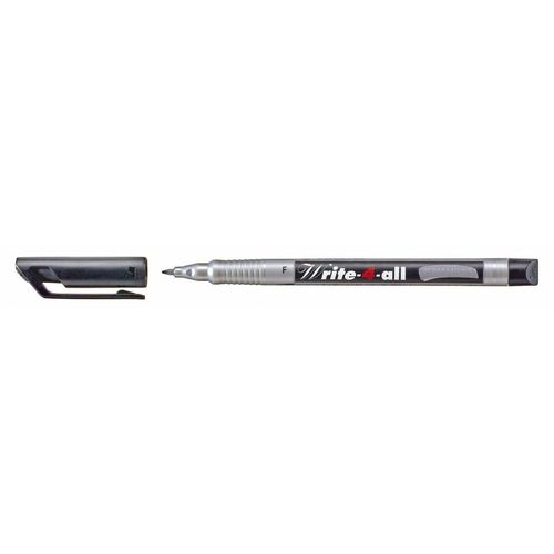 Stabilo Stylo-Feutre Permanent Write-4-All Pointe Fine Noir