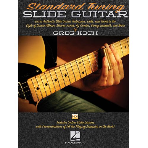 Standard Tuning Slide Guitar Book/Online Media    Format Broch 