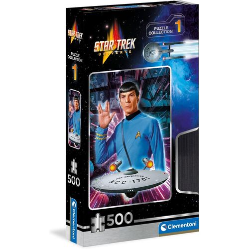 Star Trek-Film Culte-Puzzle de Collection de 500 Pices-Jeu de Patience et de Rflexion-Format Portrait-Image Net-49 x 36 Cm- Partir de 14 Ans.[Y1017]