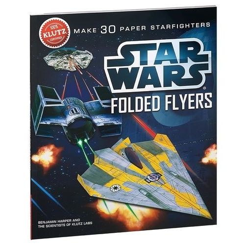 Construis Tes Vaisseaux En Papier Star Wars - Plie, Assemble Et Fais Voler    Format Beau livre 