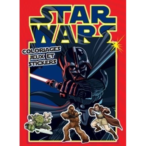 Star Wars, Coloriages, Jeux Et Stickers   de Hachette Jeunesse  Format Broch 
