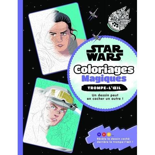 Star Wars - Coloriages Magiques Trompe-L'oeil    Format Album 