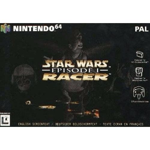 Star Wars Episode 1 Racer En Bote